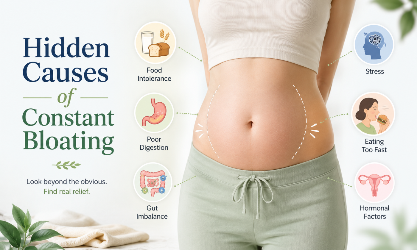 Hidden Causes of Constant Bloating: 9 Reasons It’s Not Just Food